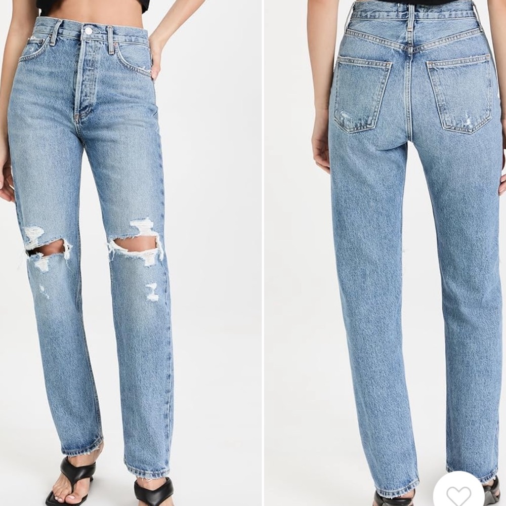 AGolde 90’s pinch waist jeans NEW without tags